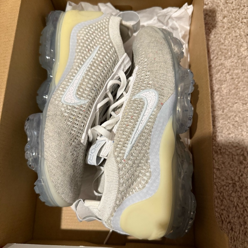 Nike Air VaporMax 2021 FK White Pure Platinum (Women's)